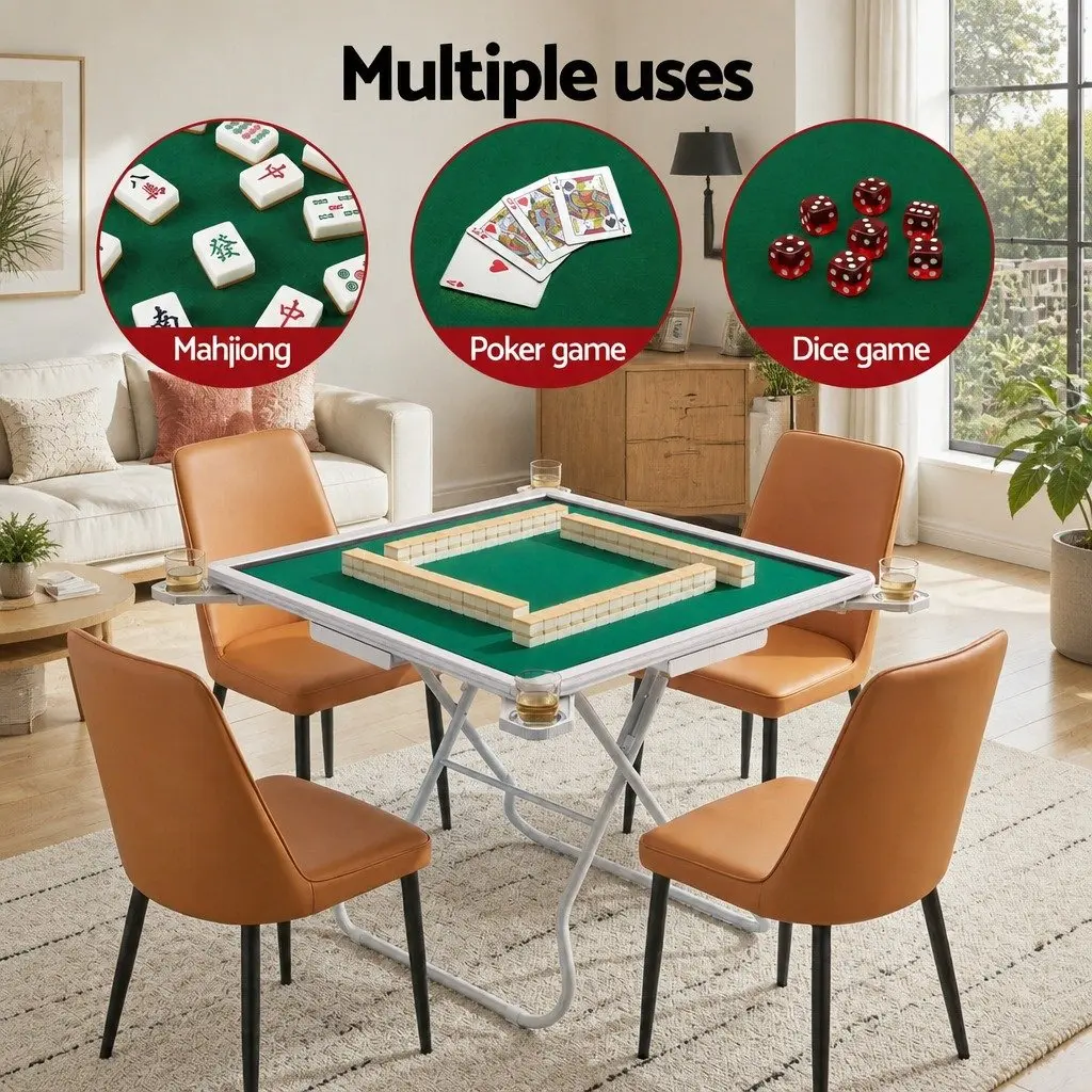 Folding Mahjong Table for Fun Times