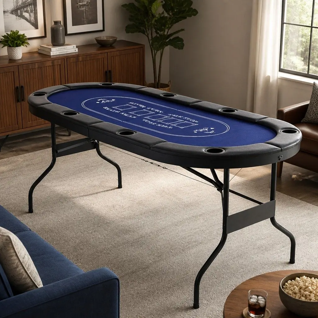 Poker Table for Game Nights