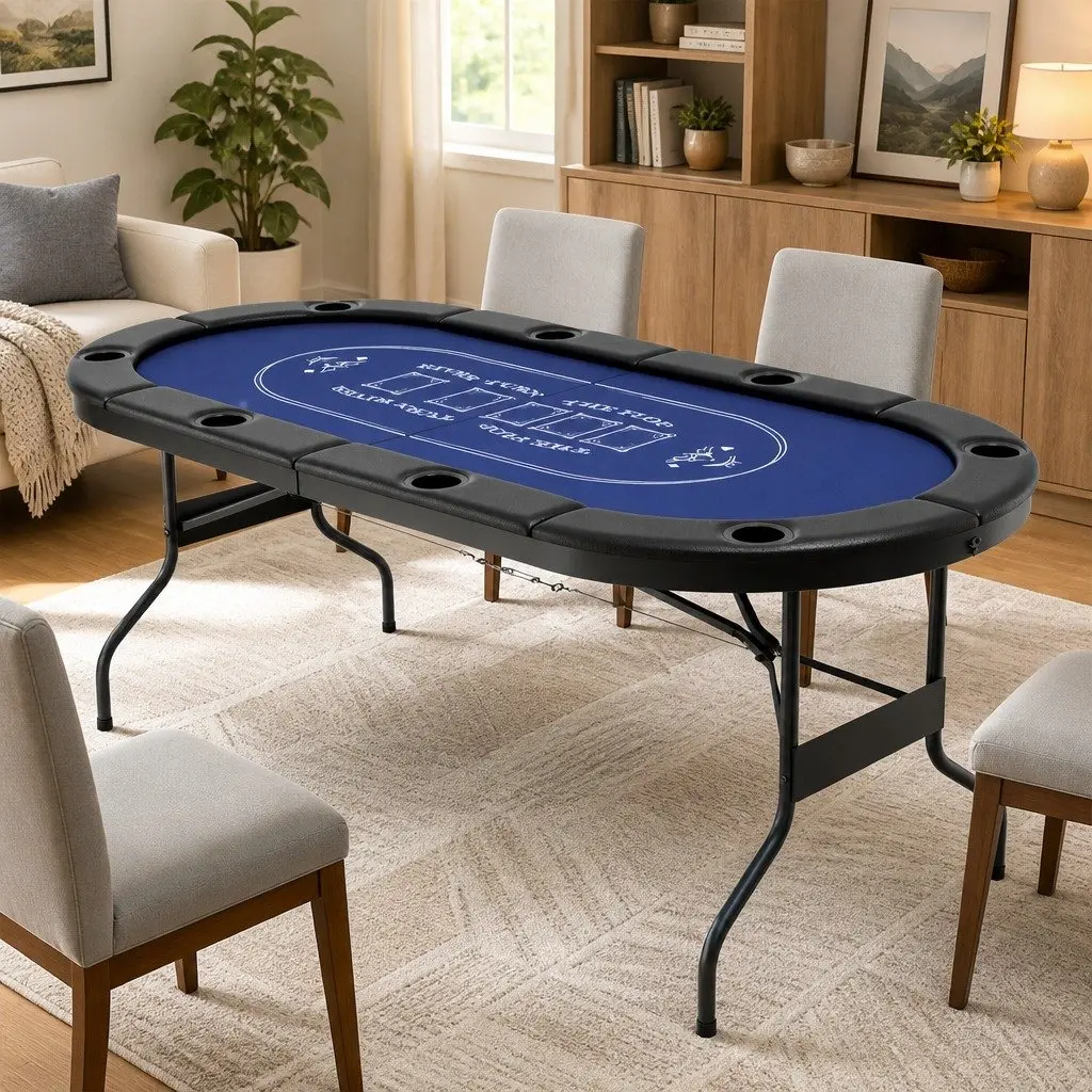 Poker Table for Game Nights