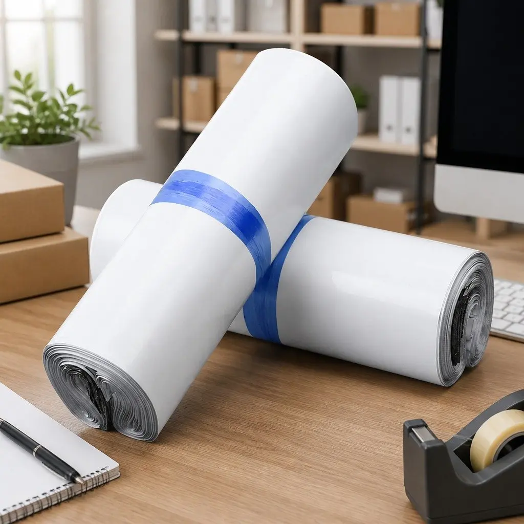 Poly Post Mailer Self Sealing Bags Puncture Tear Resistant 60x65cm 65x75cm 75x90cm