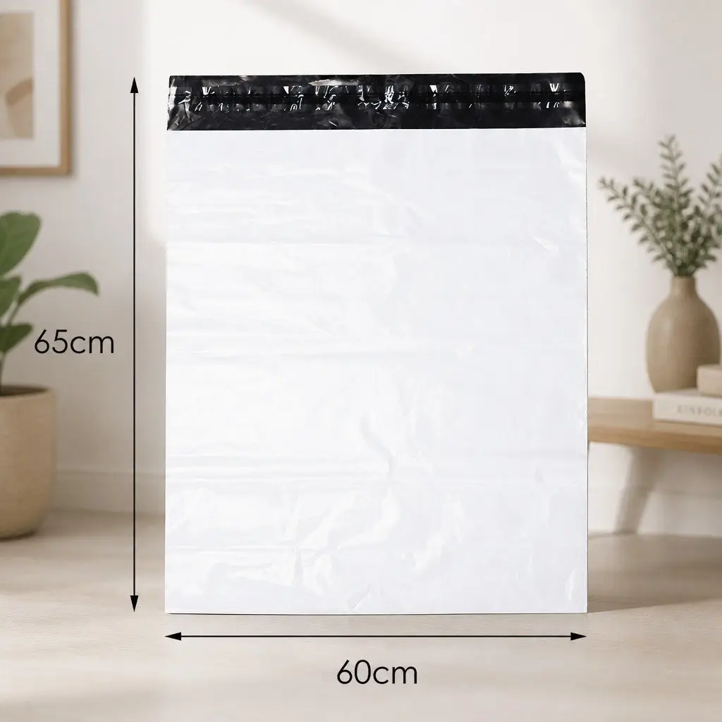 Poly Post Mailer Self Sealing Bags Puncture Tear Resistant 60x65cm 65x75cm 75x90cm