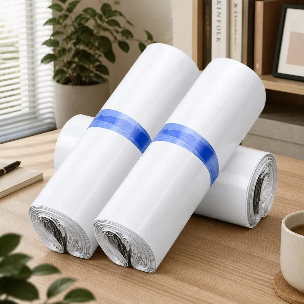 Poly Post Mailer Plastic Satchel Bags Self Sealing Puncture Tear Resistant 60x65cm 65x75cm 75x90cm