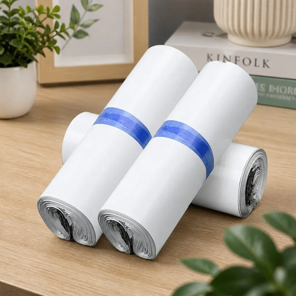 Poly Post Mailer Plastic Satchel Bags Self Sealing Puncture Tear Resistant 60x65cm 65x75cm 75x90cm