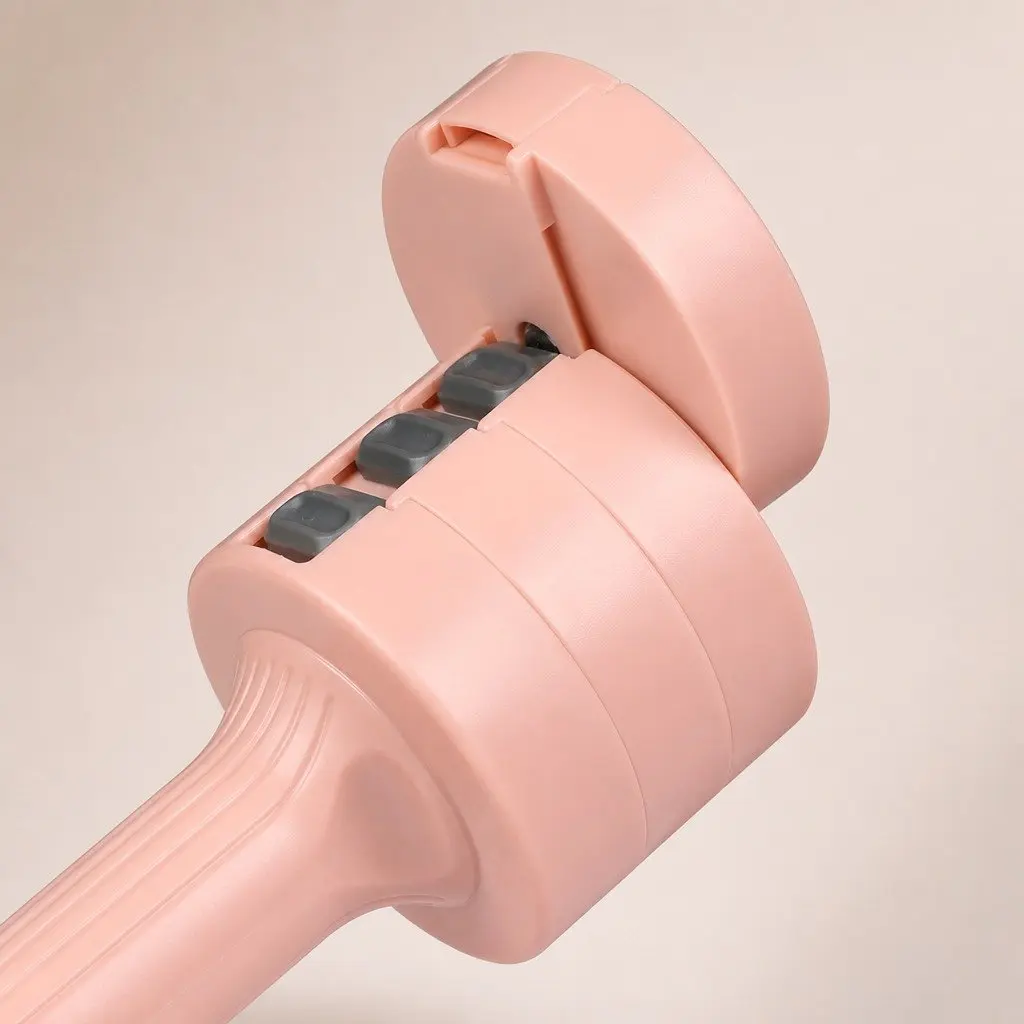 Adjustable Dumbbells Pair 1kg to 5kg Home Gym Weight Training Pink