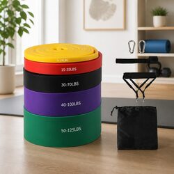 Friendly Resistance Bands Set of 5 for Your Fitness Journey