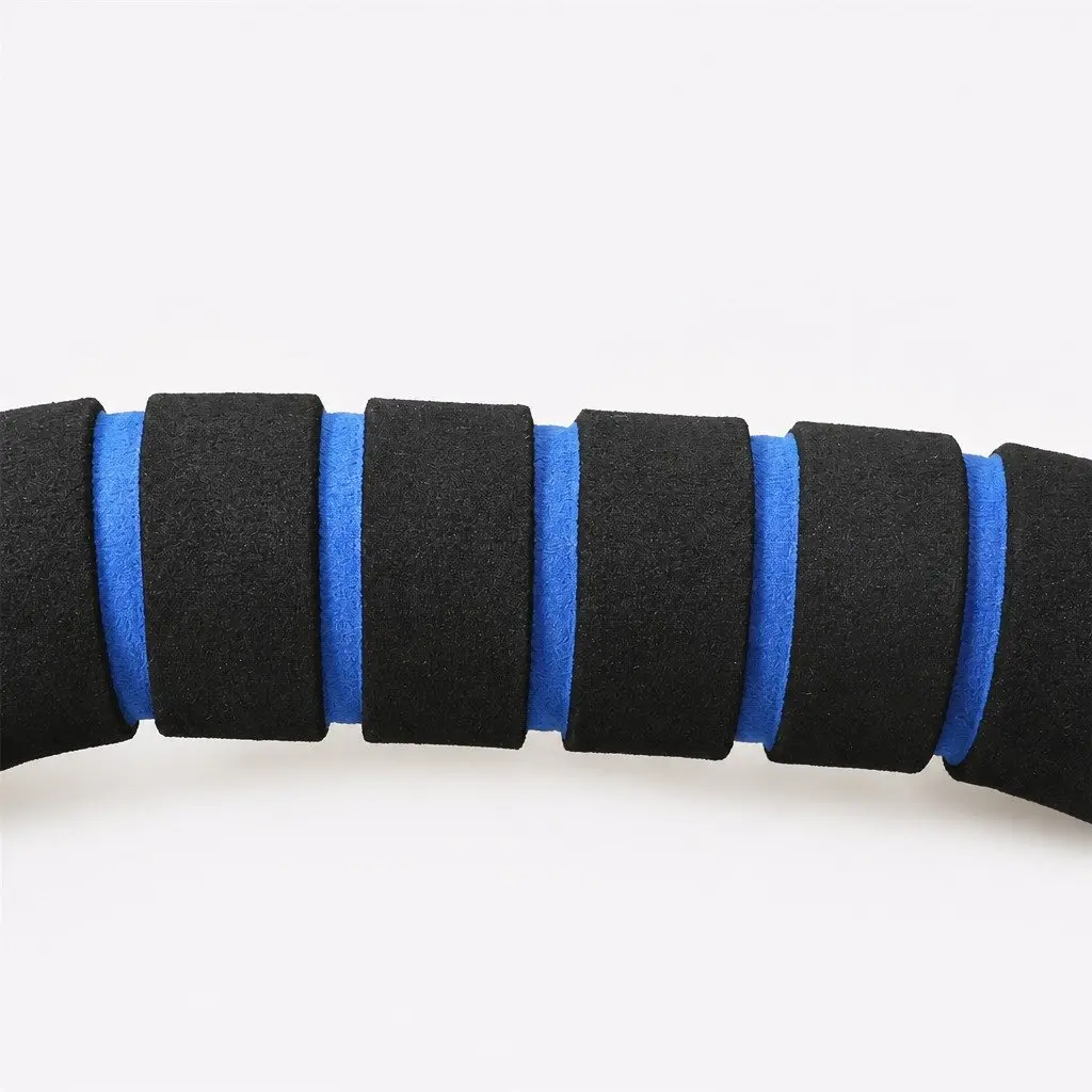 Exercise Roller Wheel Set 5-in-1 Ab Wheel Hula Hoop Push-Up Bars Hand Grippers Portable Lightweight Fitness Equipment