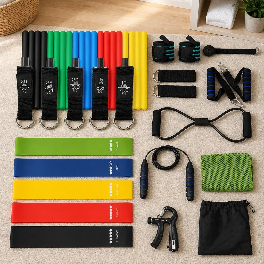 Resistance Bands Kit for Home Fitness