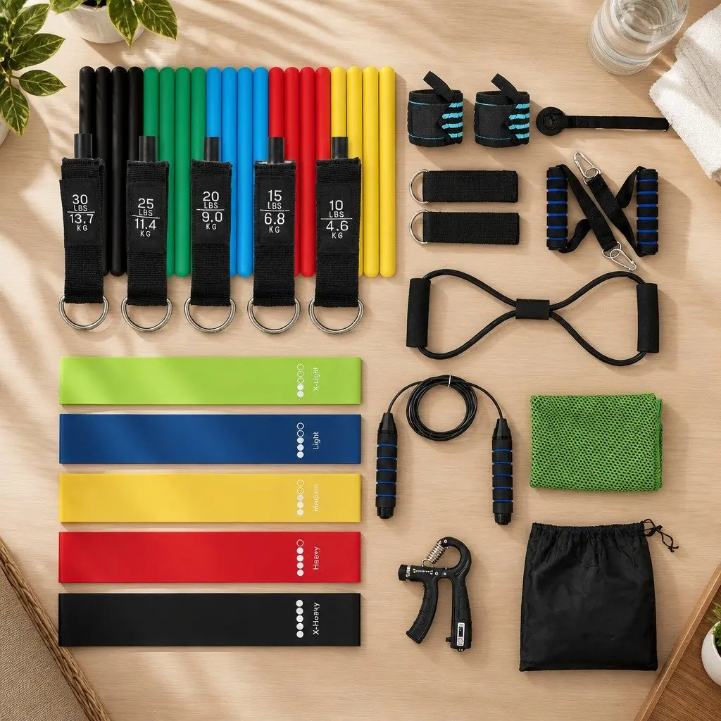 Resistance Bands Kit for Home Fitness