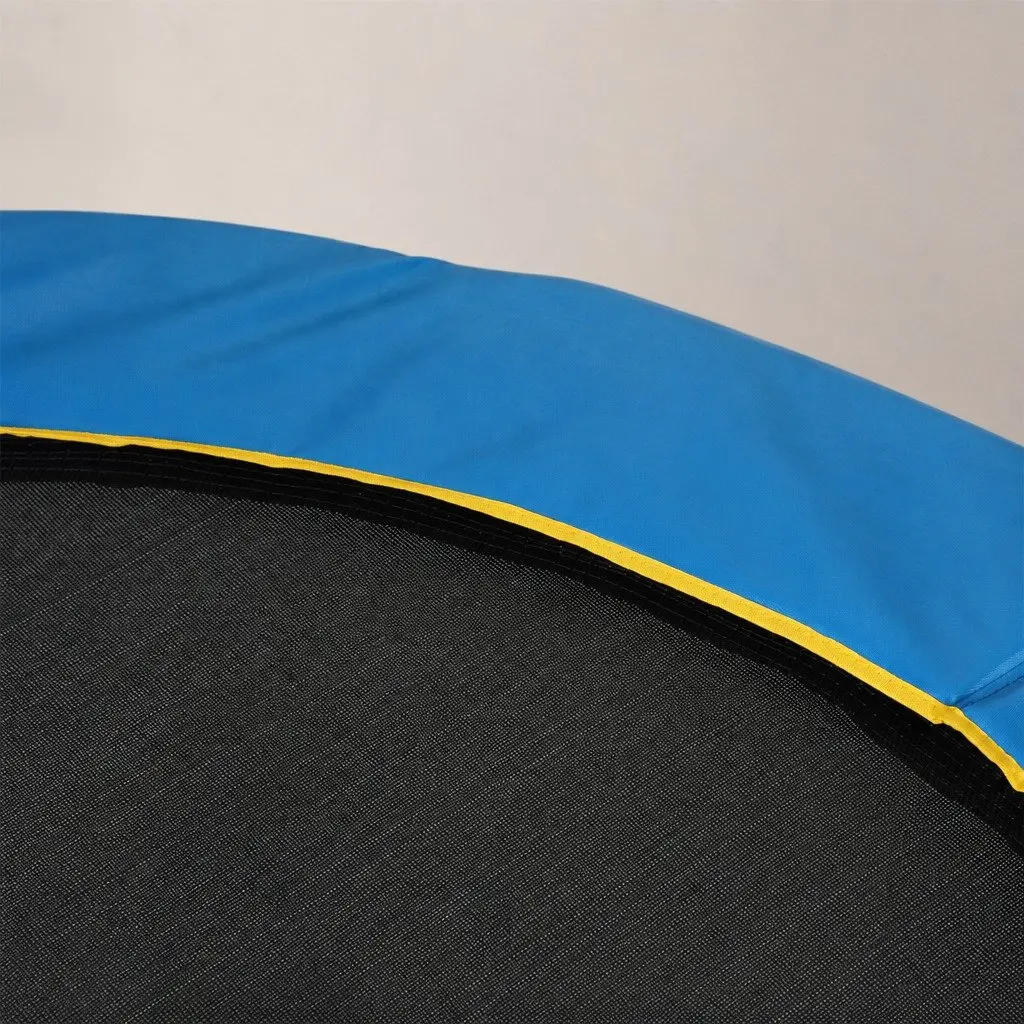 Kids Trampoline Rebounder 55 Inch with Hanging Rings Indoor Outdoor Play Equipment