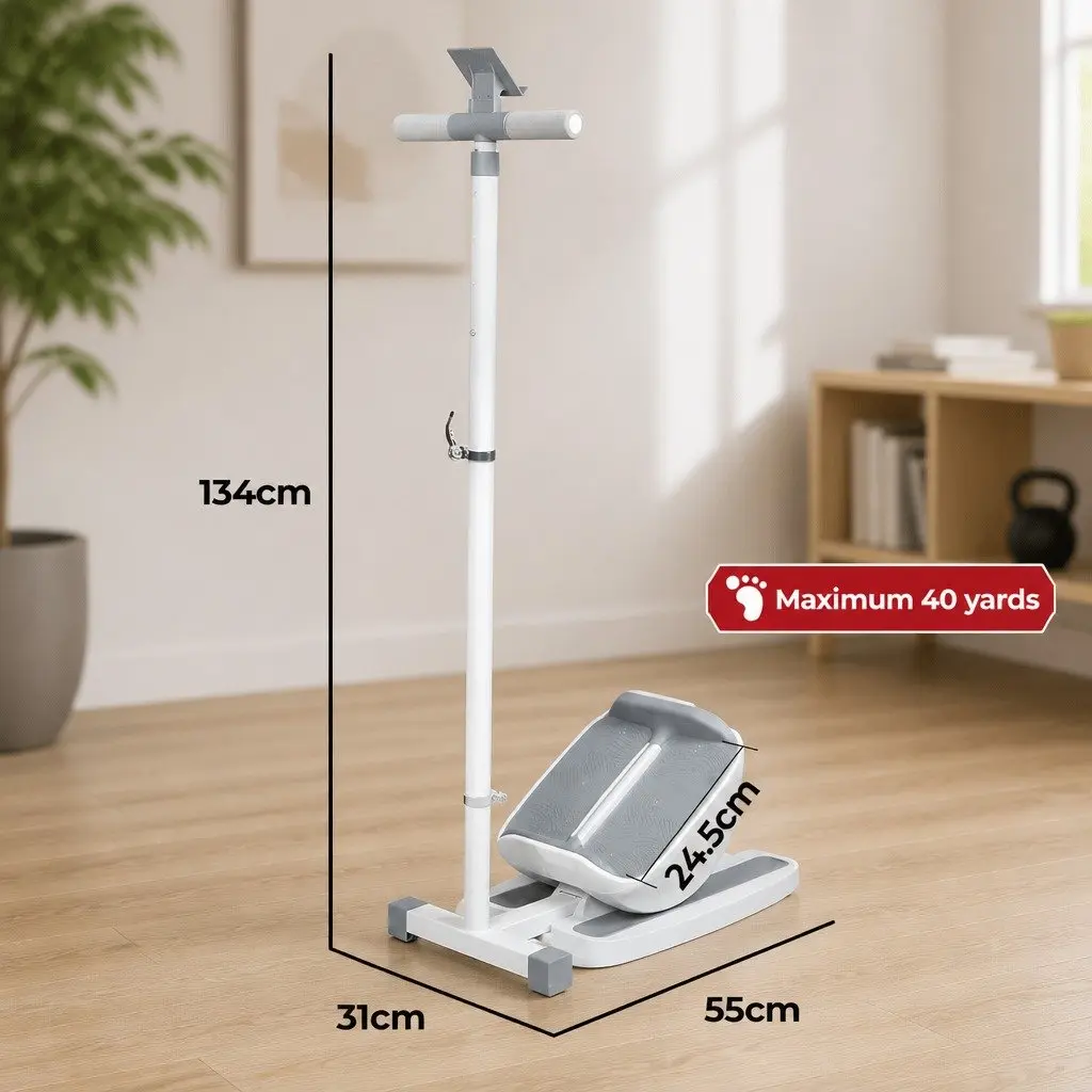 Adjustable Slant Board Leg Stretcher Non-Slip Soft Cushioning 55cm x 31cm x 134cm