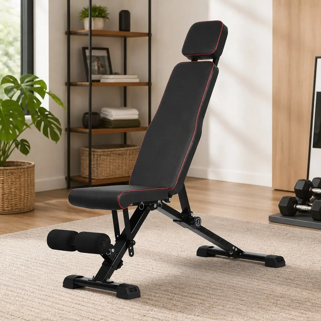 Adjustable Weight Bench for Home Workouts