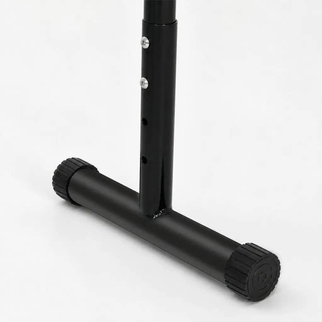 Parallel Dip Bar Station Adjustable Height 74cm to 89cm Home Gym Equipment