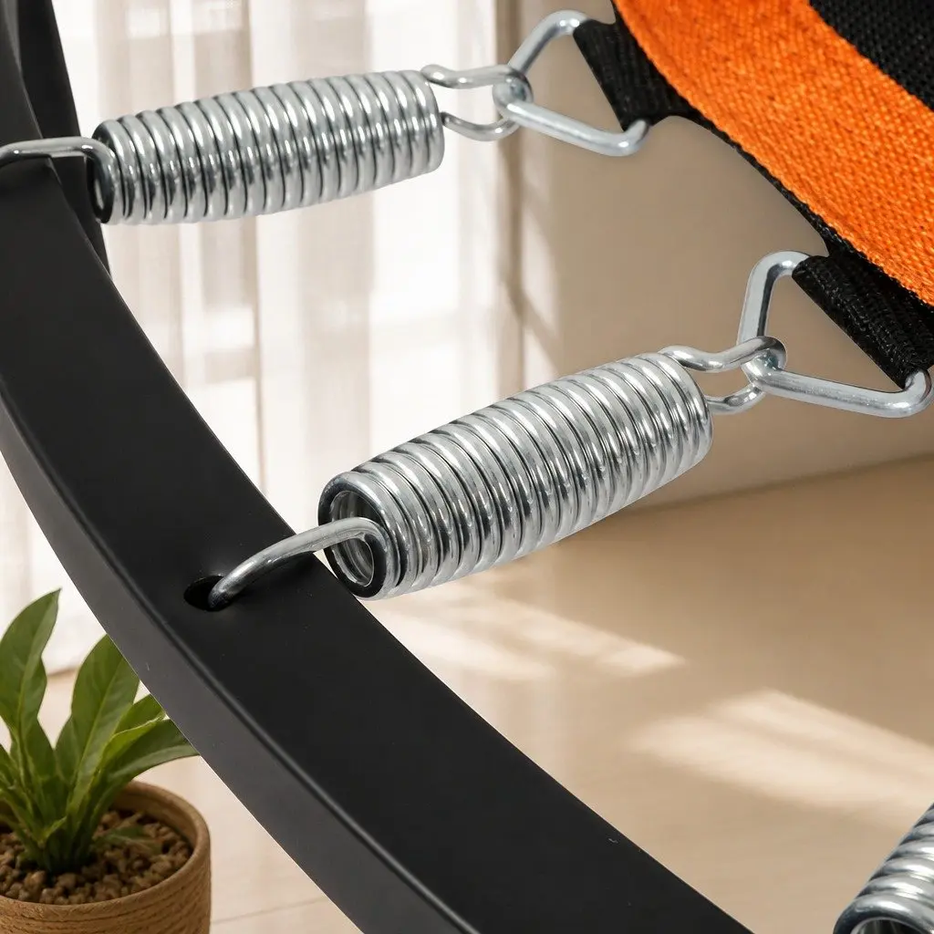 40 Inch Mini Trampoline Foldable Home Gym Fitness Rebounder