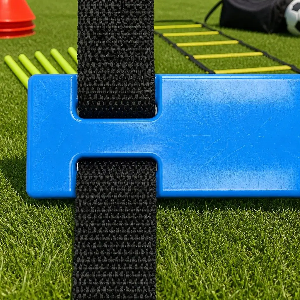 Soccer Agility Training Set 6 Poles Ladder Cones Jump Rope Speed Coordination