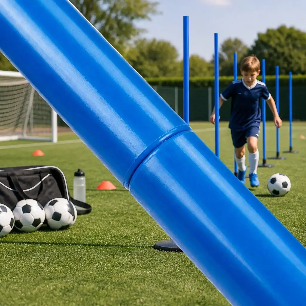 Soccer Agility Training Set 6 Poles Ladder Cones Jump Rope Speed Coordination