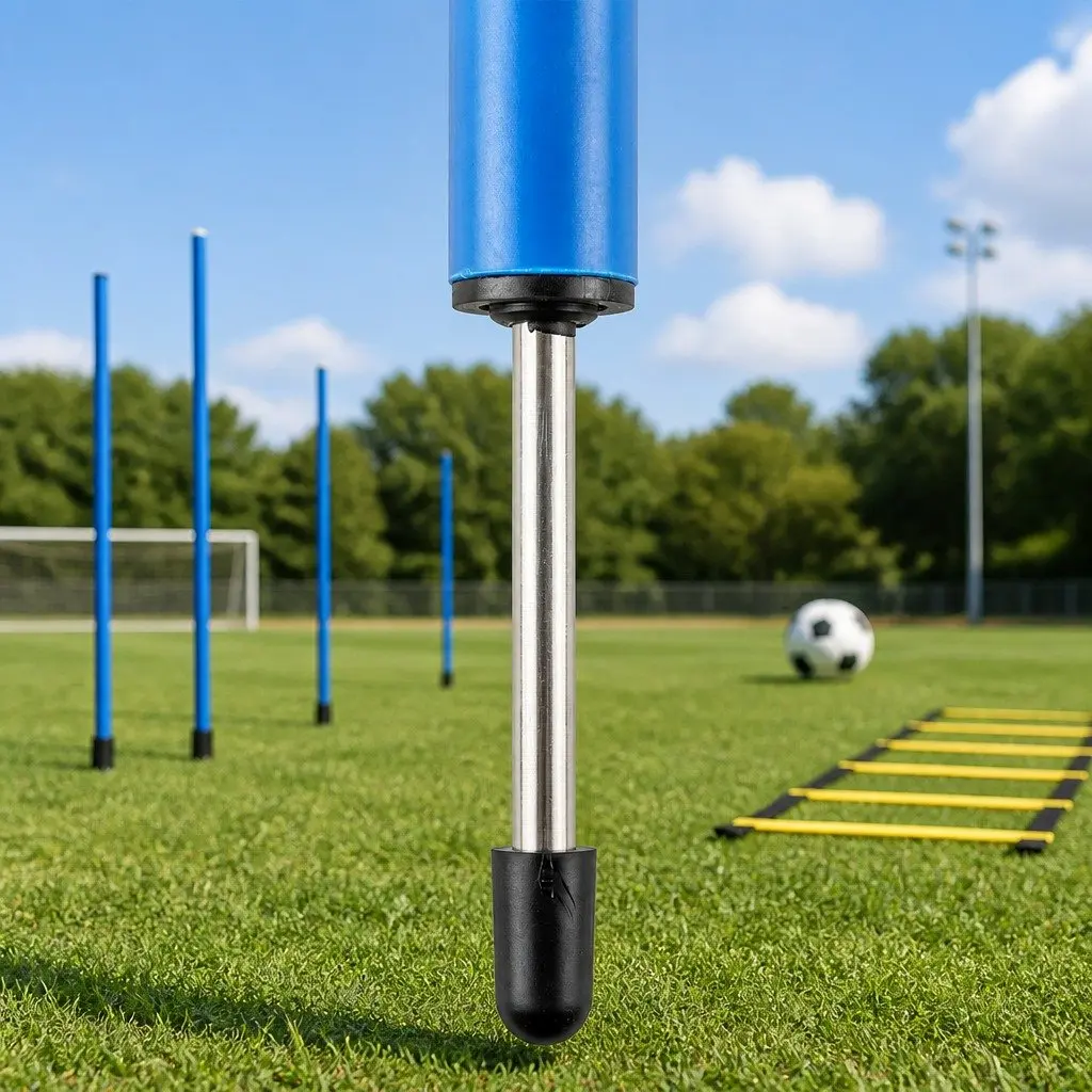 Soccer Agility Training Set 6 Poles Ladder Cones Jump Rope Speed Coordination