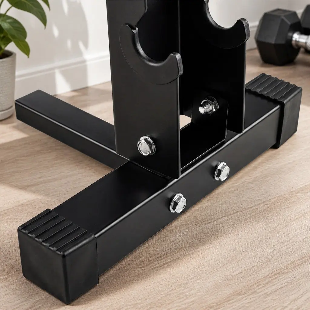 Dumbbell Rack A-Frame 6 Tier Heavy Duty Steel Home Gym Storage