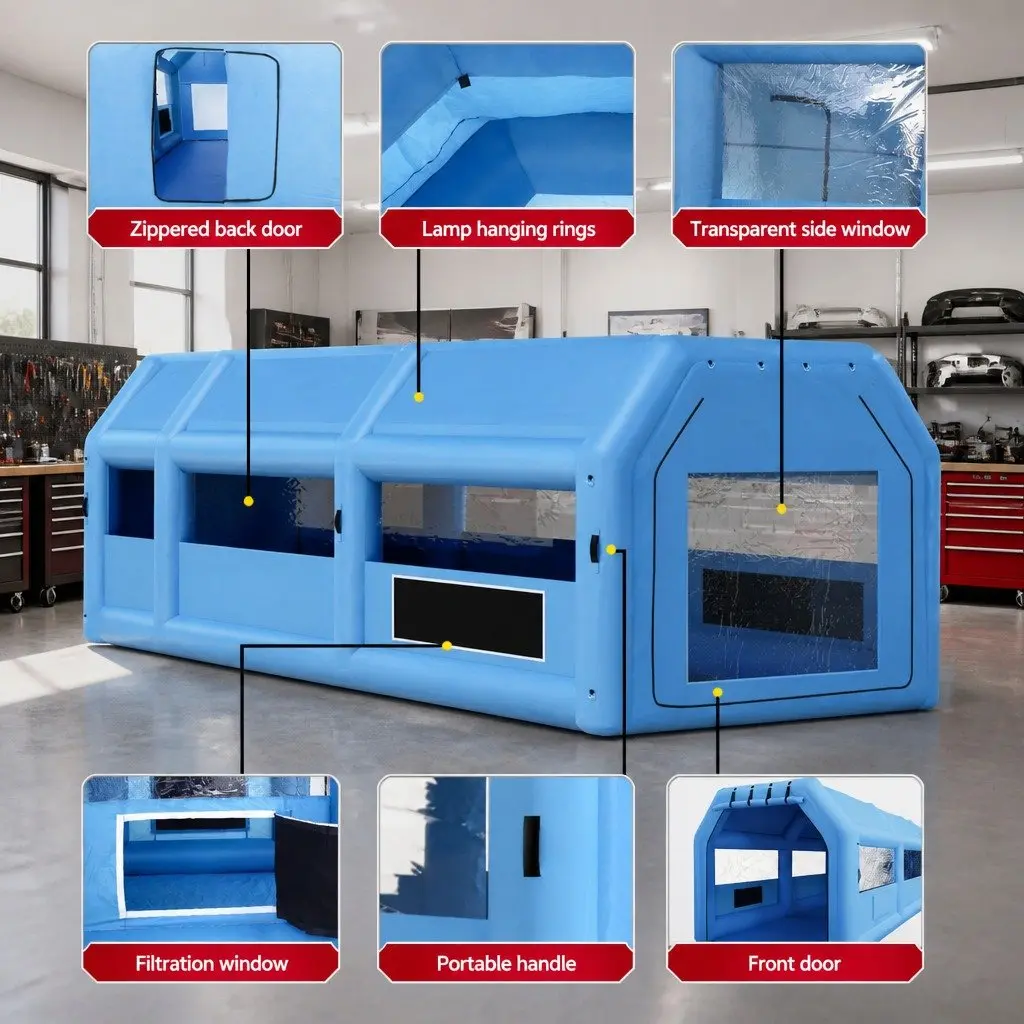 Inflatable Spray Paint Booth