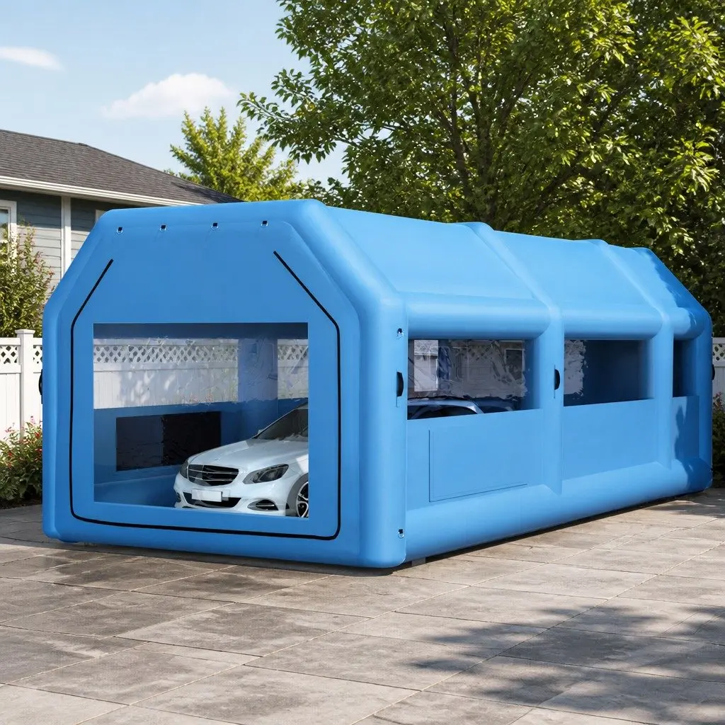Inflatable Spray Paint Booth