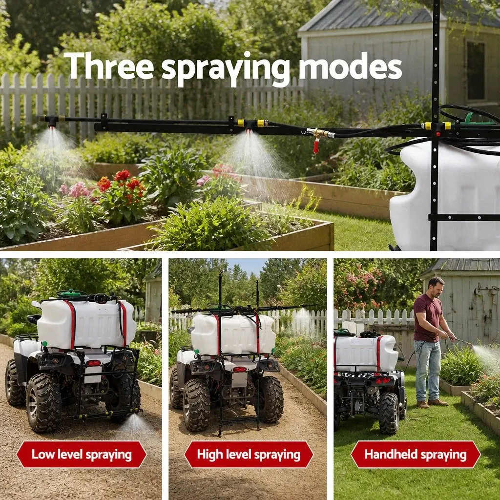 Weed Sprayer 100L Tank 3M Boom ATV Garden Spray