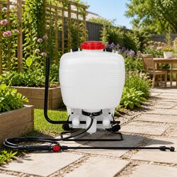 15L Backpack Weed Sprayer Knapsack Pressure Pump Garden Herbicide Pesticide