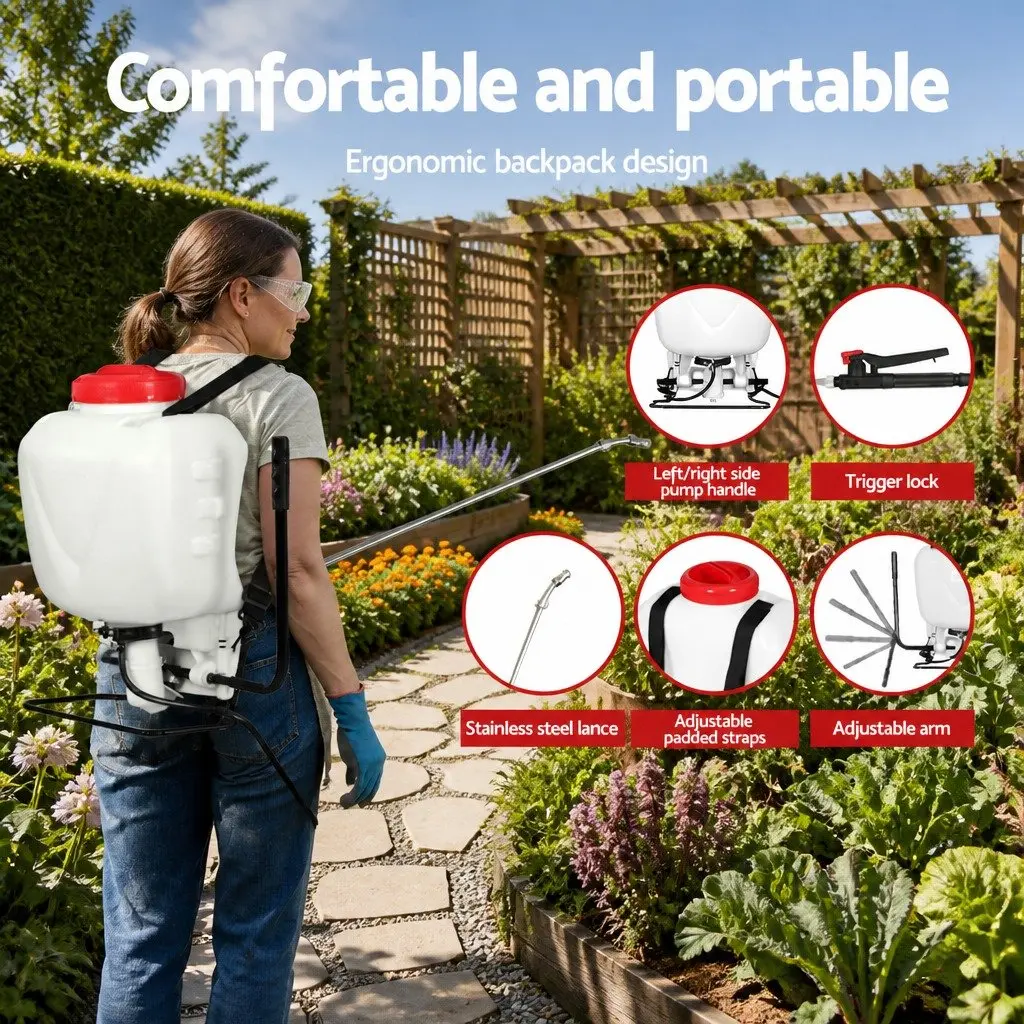 15L Backpack Sprayer for Outdoor Tasks