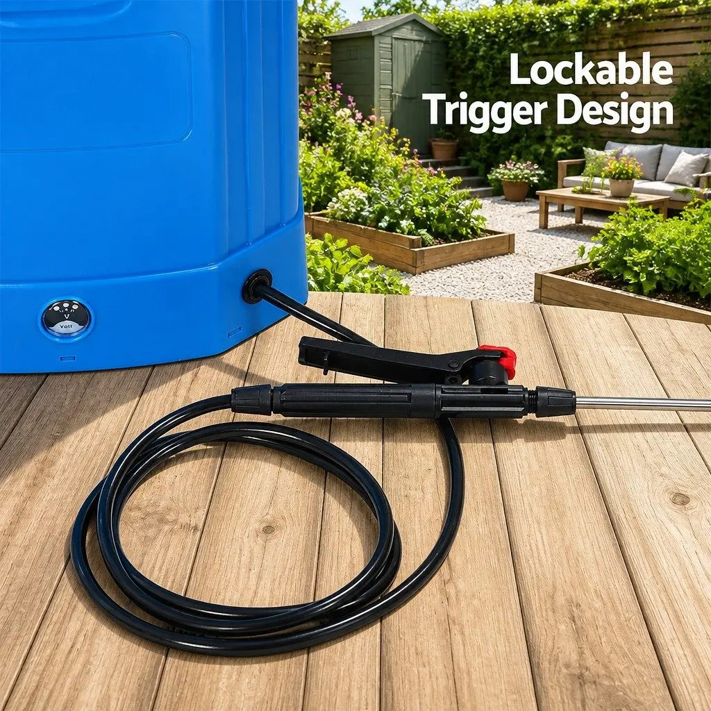 Electric Backpack Sprayer 16L Knapsack Tank Pesticide Herbicide Garden Spray
