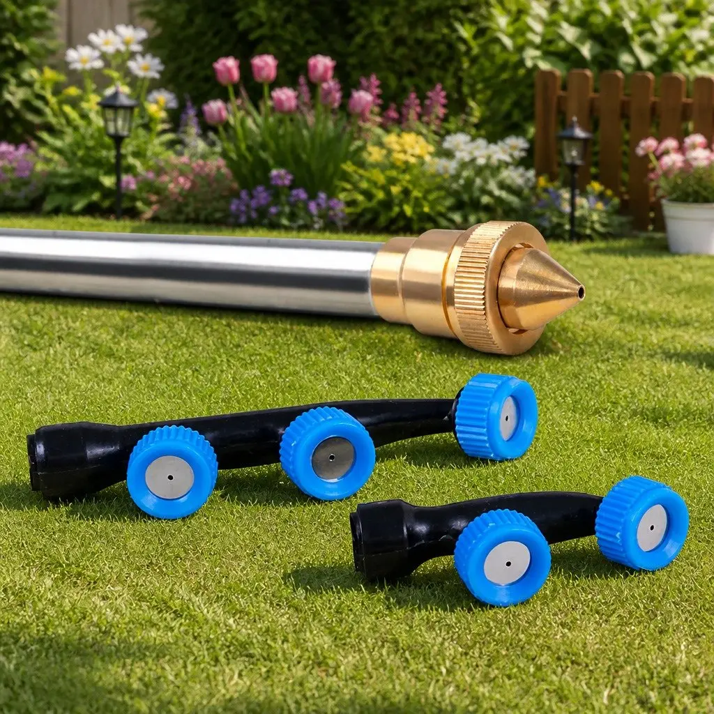 100L Electric ATV Weed Sprayer Self-Priming Pump with Adjustable Hose Nozzles
