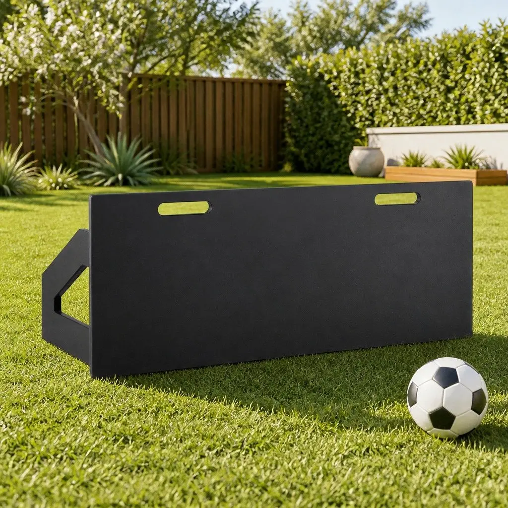 Soccer Rebounder Board Adjustable Angles 100x40cm Rebound Training Wall
