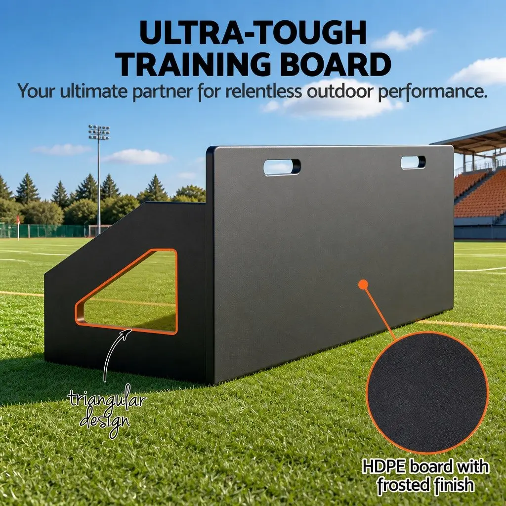 Soccer Rebounder Board Adjustable Angles 100x40cm Rebound Training Wall