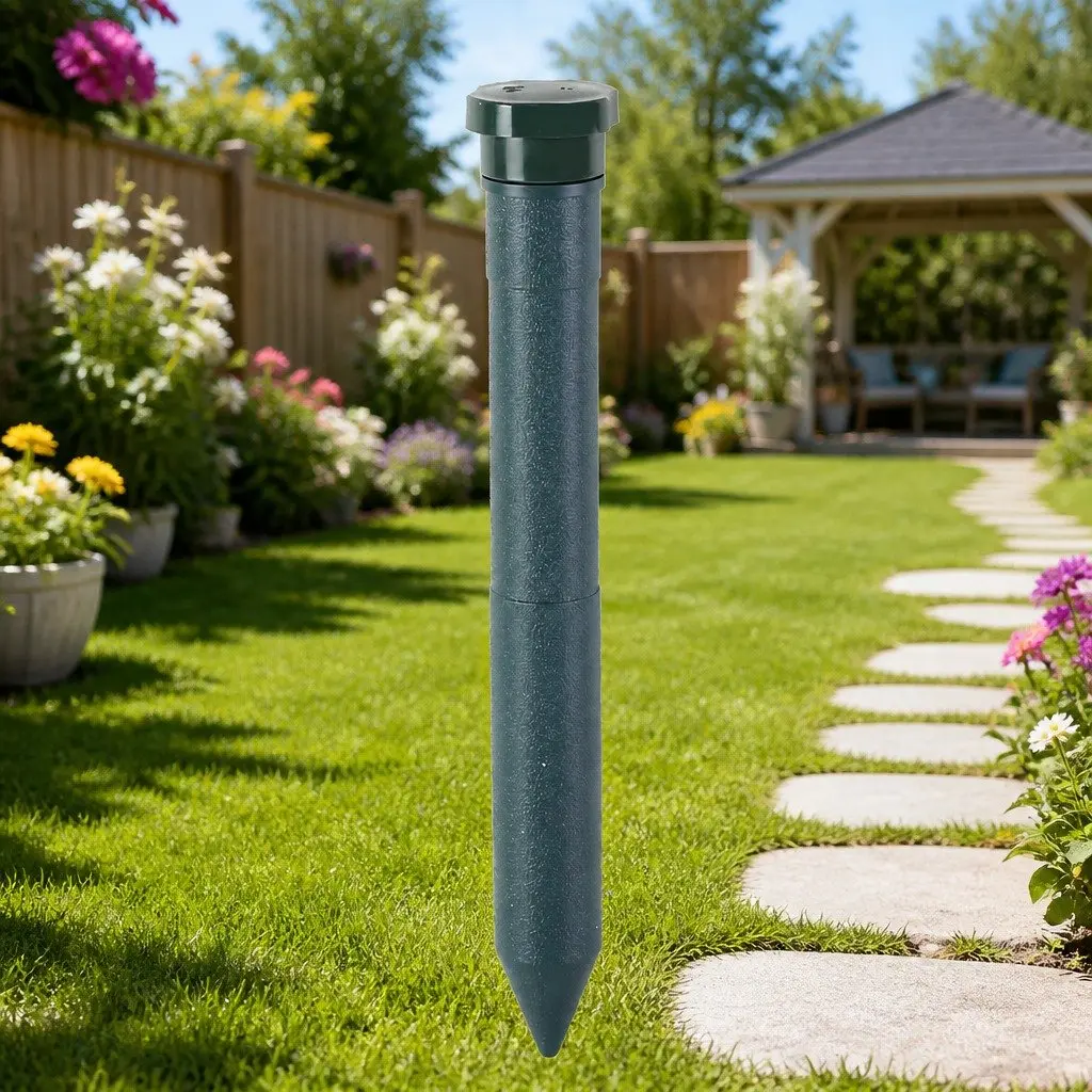 Ultrasonic Snake Repeller Pest Control Garden Yard Moles Rats Mice Deterrent 6