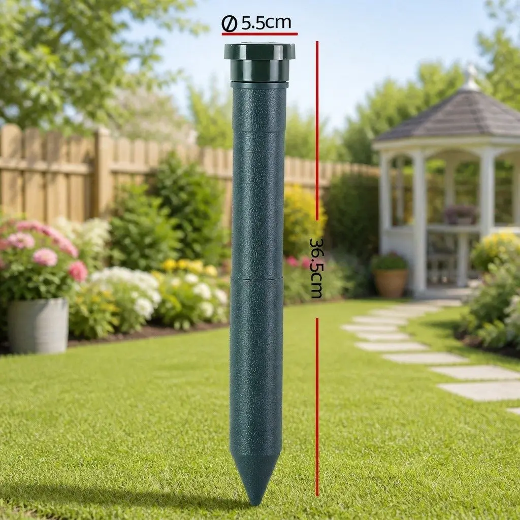 Ultrasonic Snake Repeller Pest Control Garden Yard Moles Rats Mice Deterrent 6