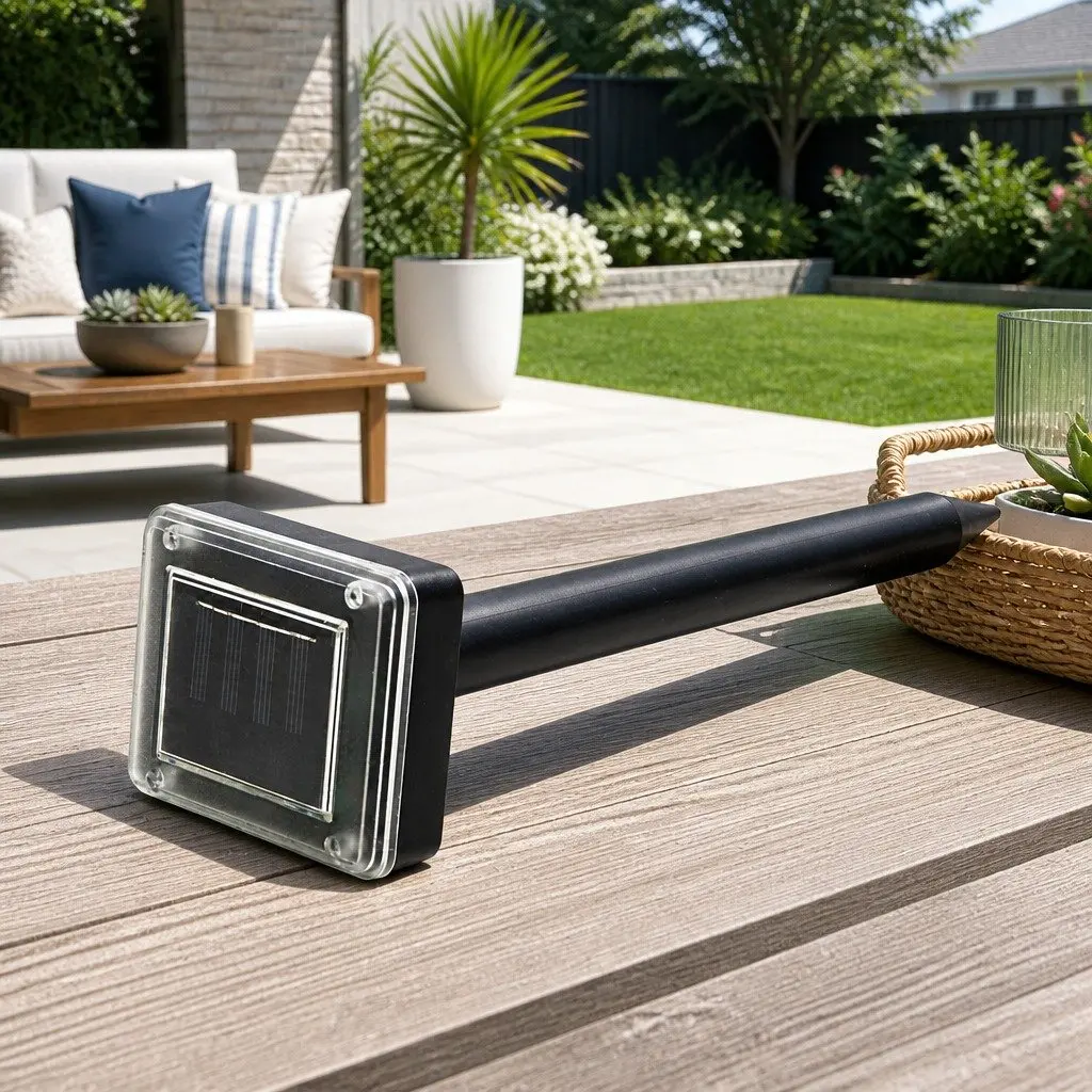 Snake Repeller Solar Powered Ultrasonic Set of 10 Garden Yard Farm Pest Control