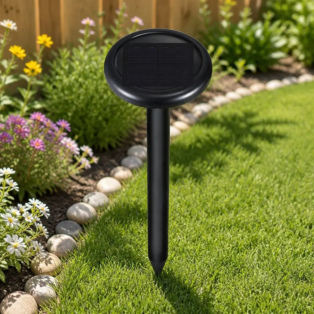 Snake Repeller Ultrasonic Solar Powered 6 Pack Garden Yard Farm Orchard