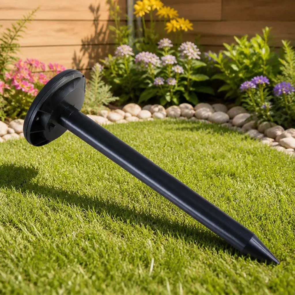Snake Repeller Ultrasonic Solar Powered 6 Pack Garden Yard Farm Orchard