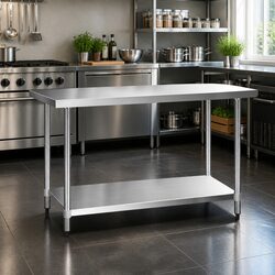 Your Kitchen's Best Friend: Stainless Steel Work Bench 1524x610mm
