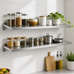 Get Organized with a Stylish Kitchen Wall Shelf