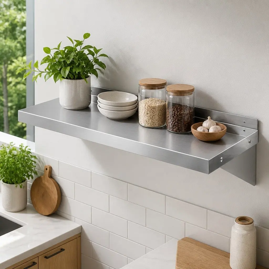 900mm Stainless Steel Kitchen Shelf