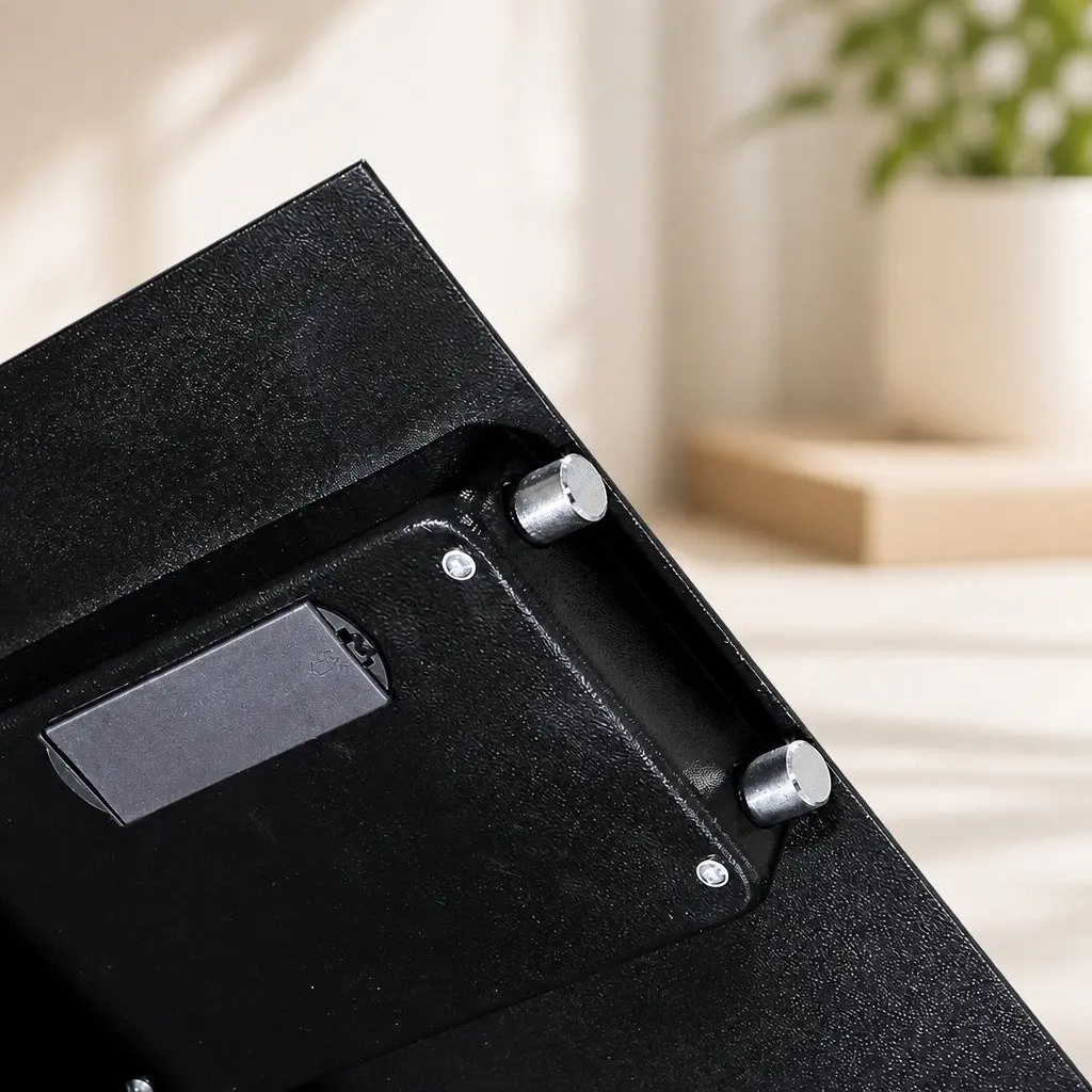 Digital Safe Electronic Security Box Pry-resistant Steel 6.4L