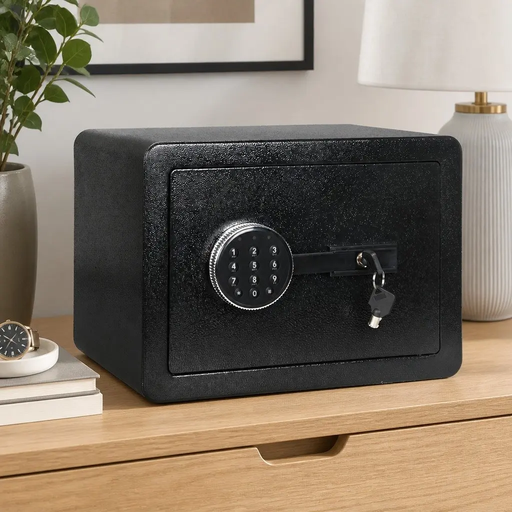 Digital Security Safe Box Dual Locking Mechanism 13.8L
