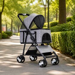User-Friendly Pet Stroller for Your Furry Companions