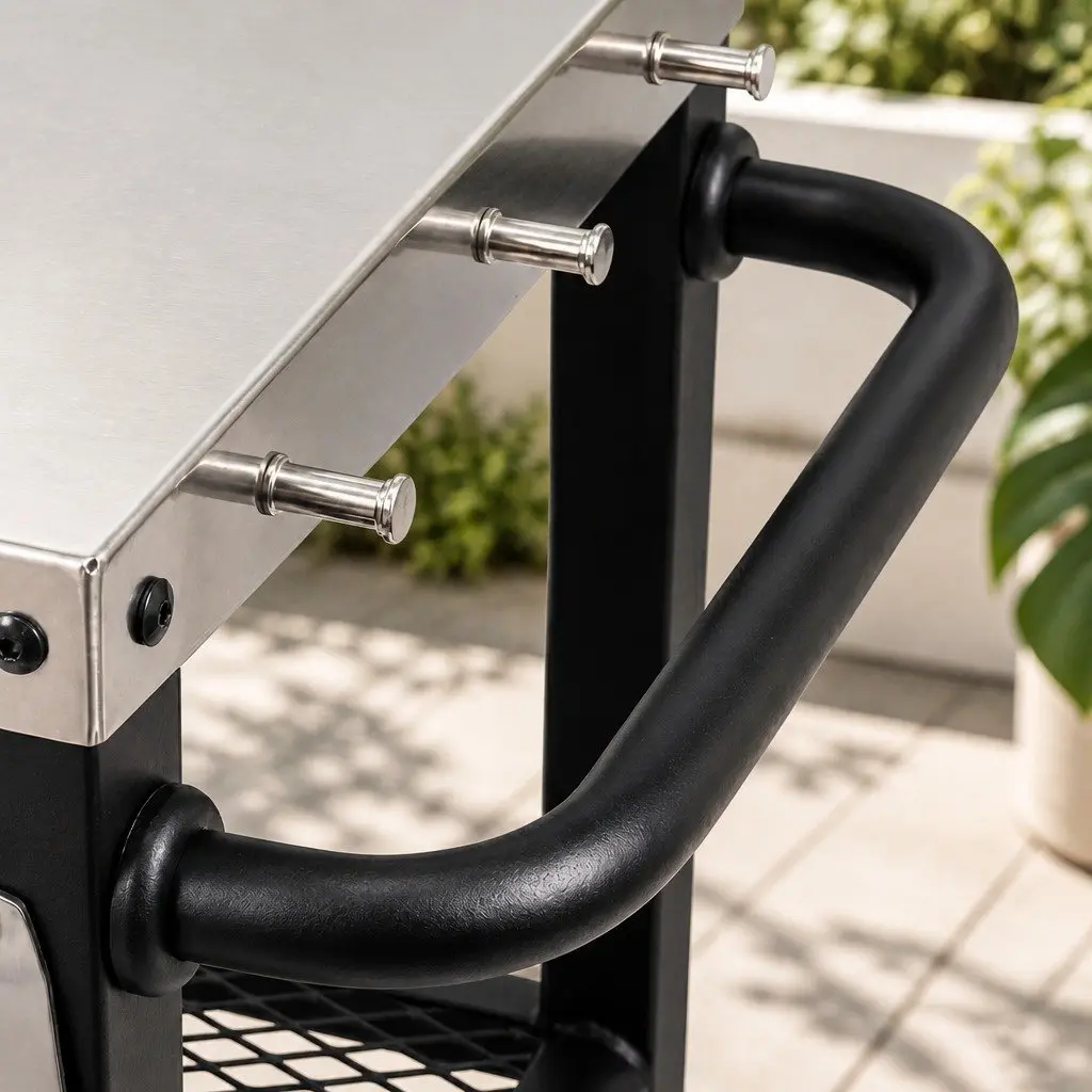 Outdoor BBQ Cart