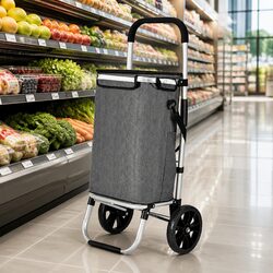 Easy-to-Use Lightweight Shopping Trolley for Groceries