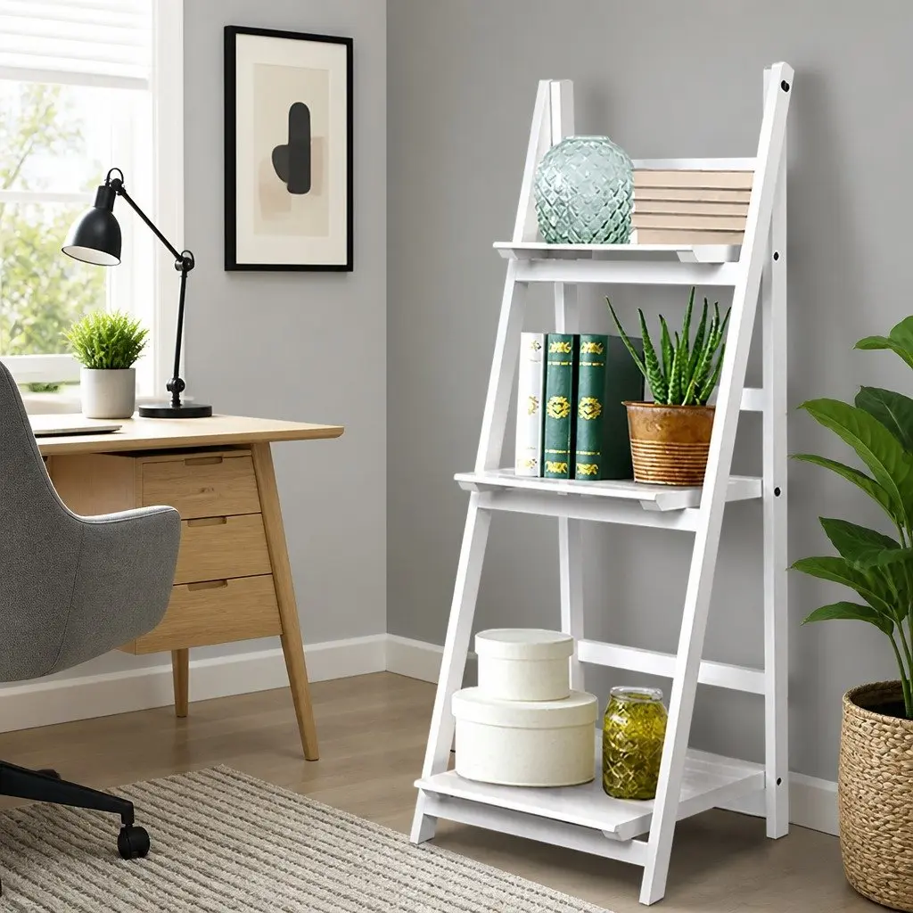 3-Tier Ladder Shelf for Display