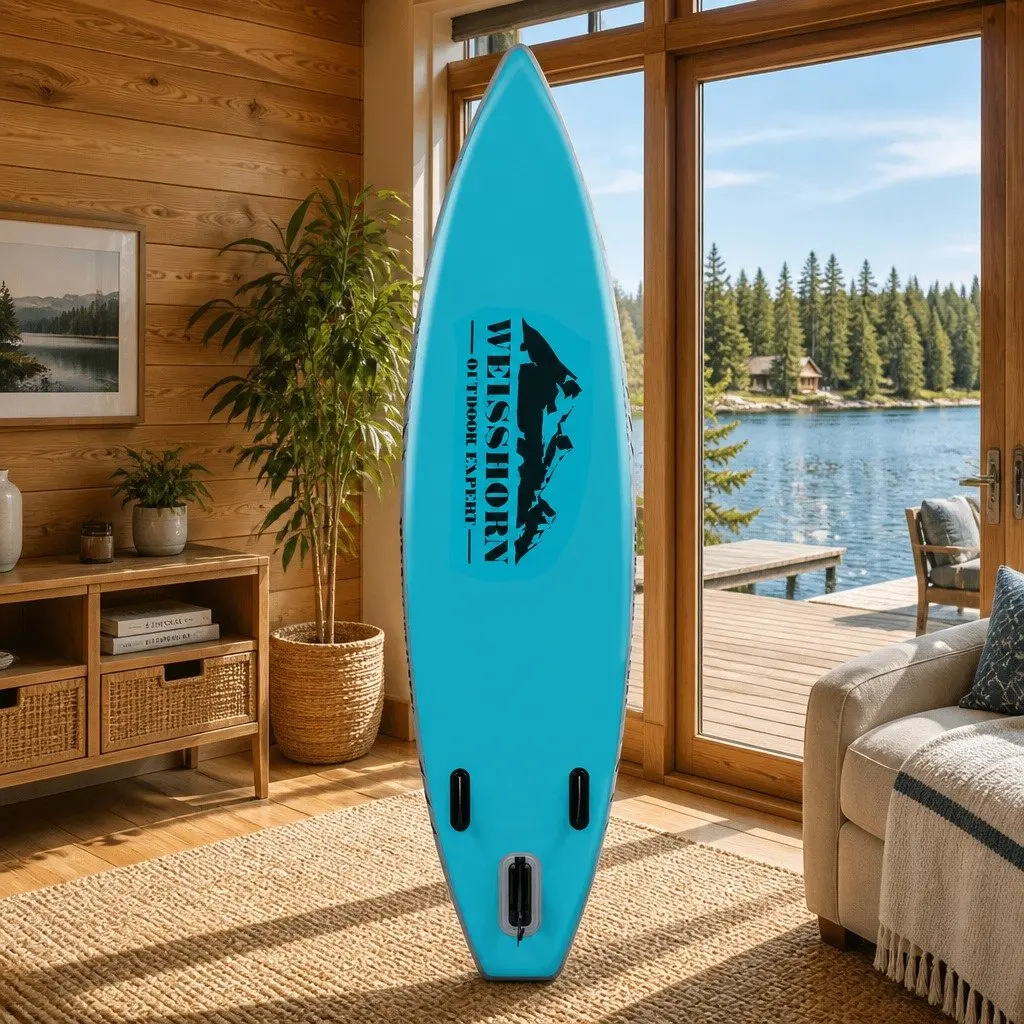 Inflatable Stand Up Paddle Board 10.5ft SUP Surfboard Paddleboard Green