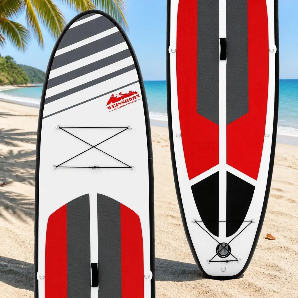 Inflatable Stand Up Paddle Board 11ft with Drop-Stitch Core Adjustable Paddle and Kayak Seat