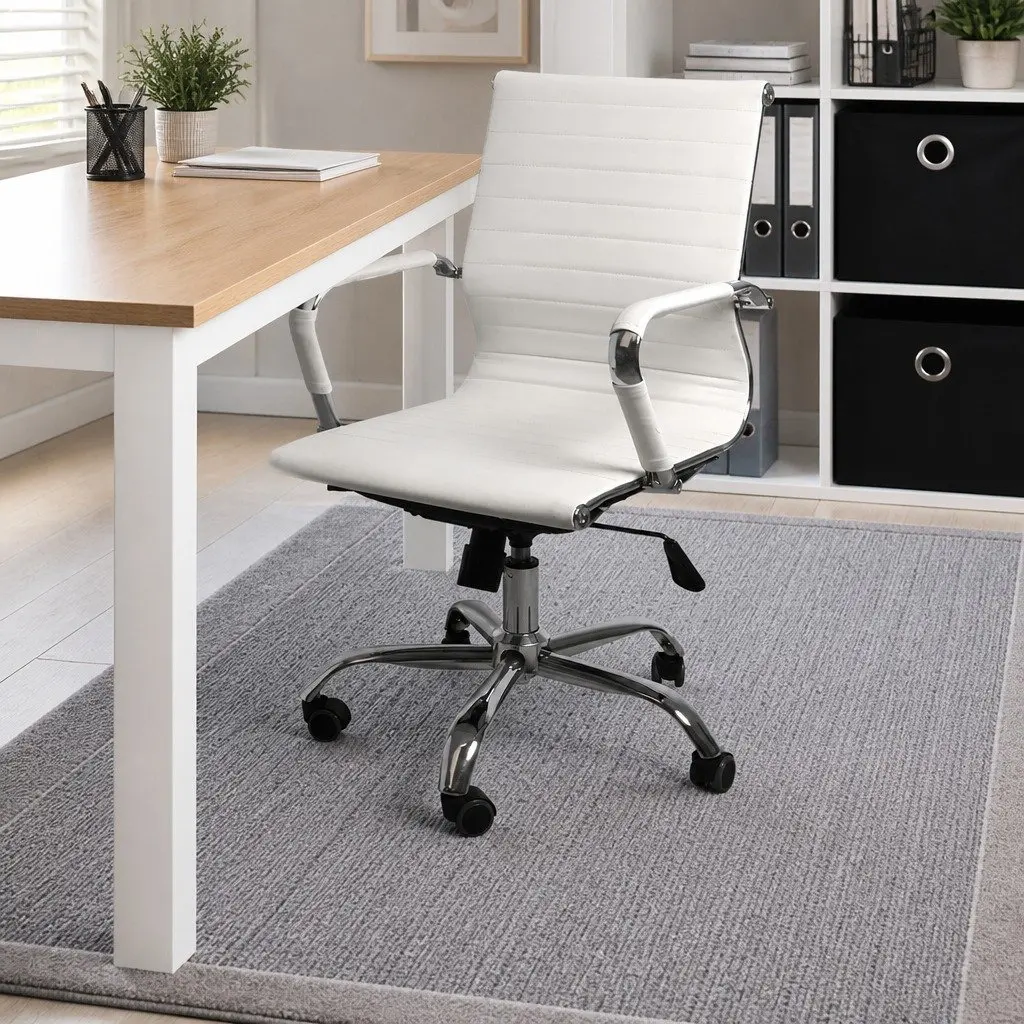 Chair Mat for Carpet Floor Protection Office Home Use Clear PVC Gripper Back
