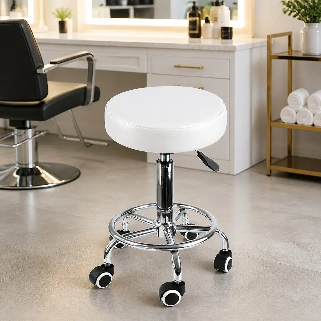 Swivel Salon Stools for Comfort and Mobility
