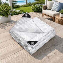 Protect Your Outdoor Space with Our 5x10m Poly Tarp