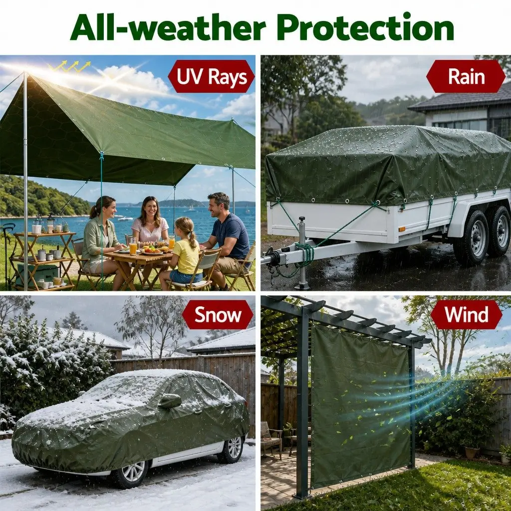 4x6m Tarp for Outdoor Adventures